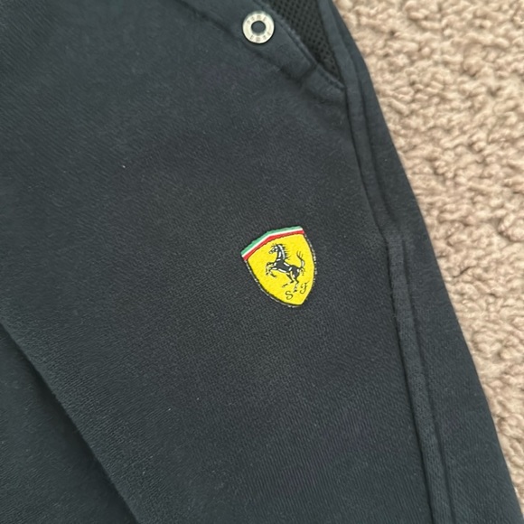 Puma Black Ferrari Track Pants Size XL - Picture 5 of 7